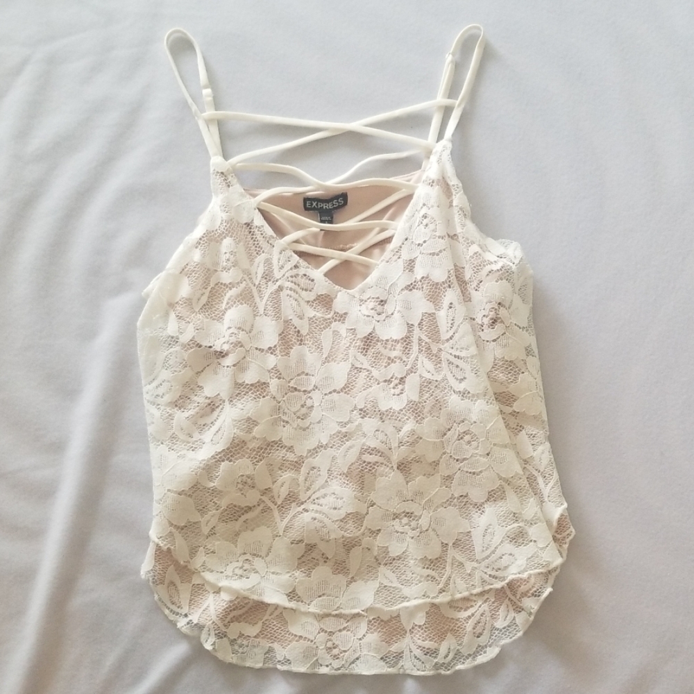 Express criss cross tank top. Barely worn!